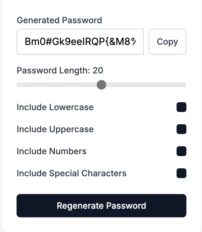 password generator